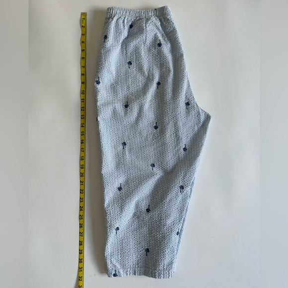 Seersucker set with palm tree motif - Picture 6 of 7